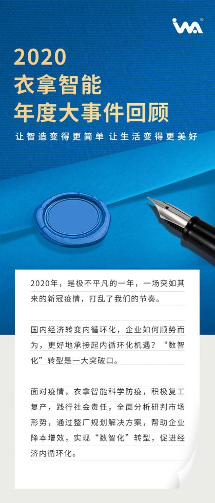 年終盤點｜衣拿智能2020年度大事件回顧！這一年，不簡單！